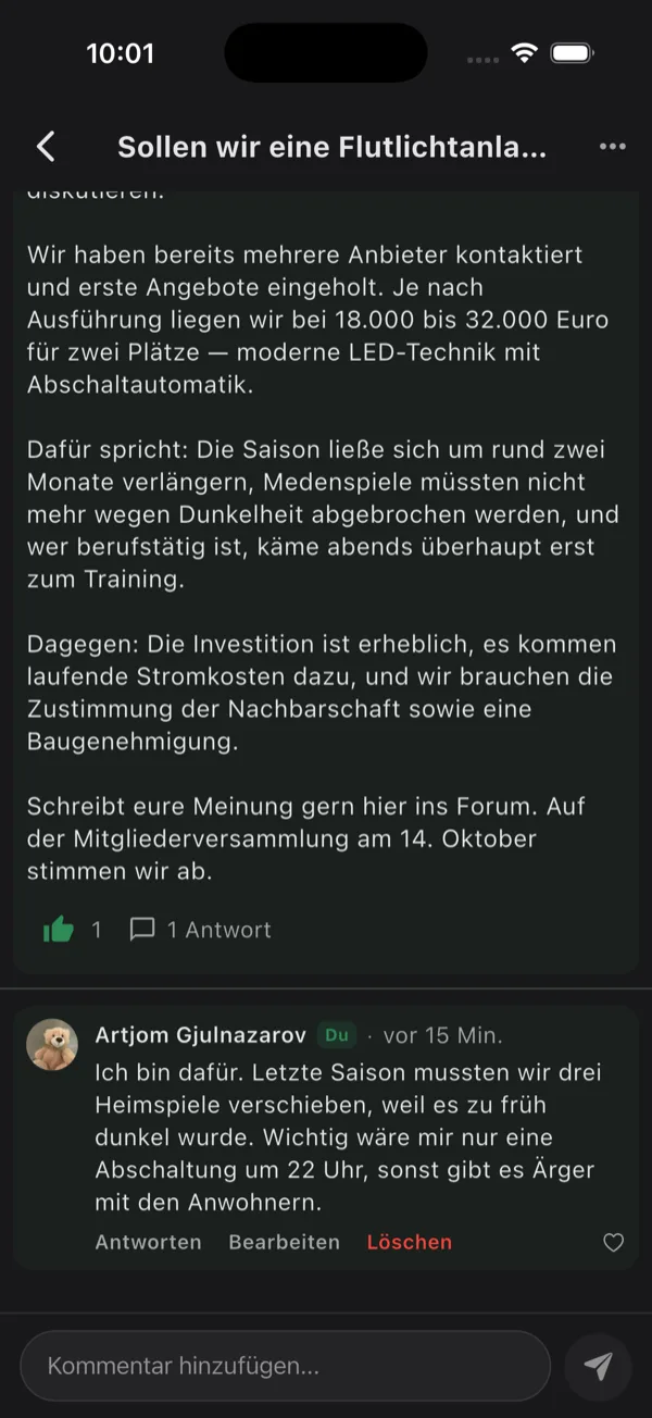 Vereinsforum