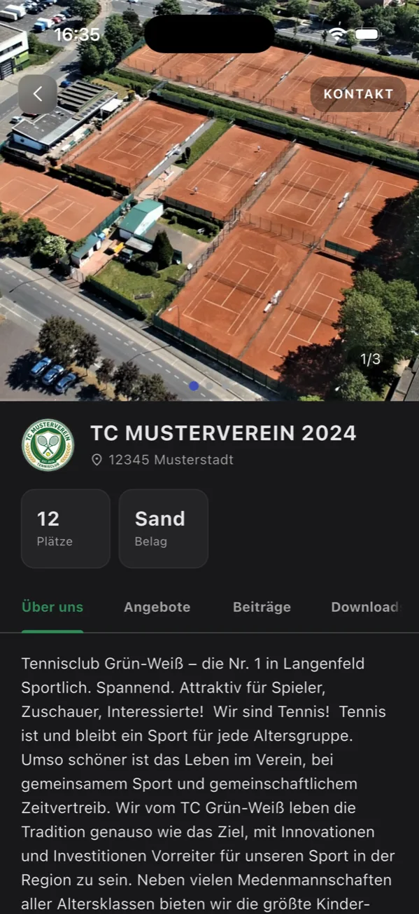 Vereinseintrag
