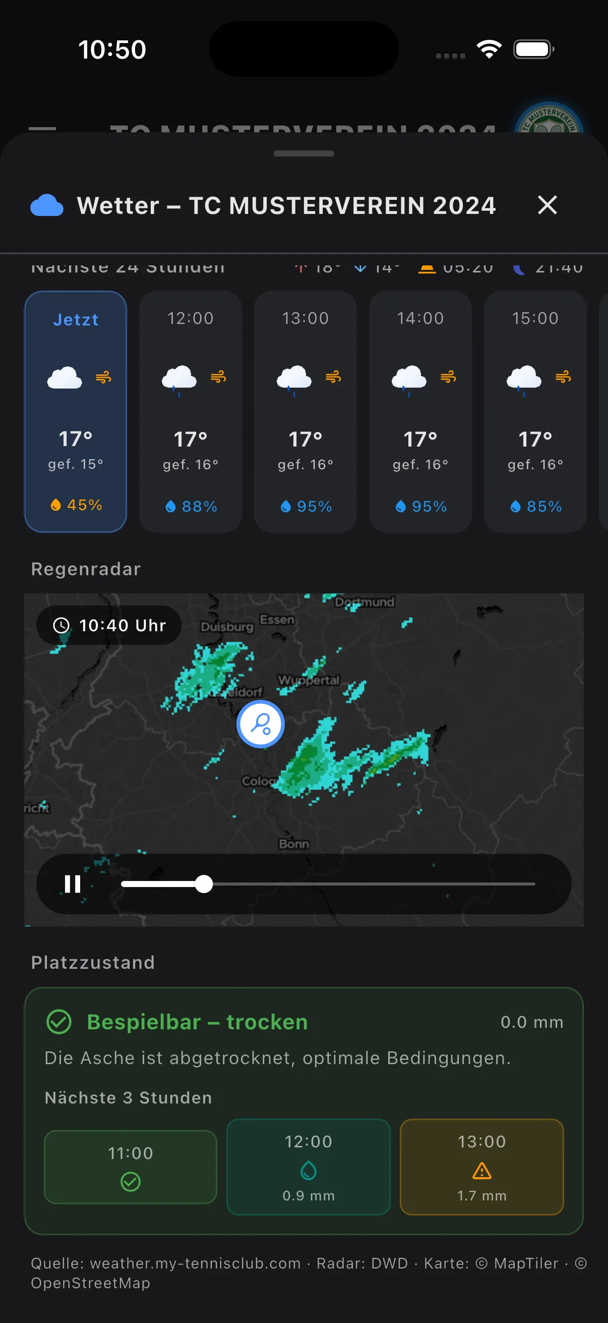 Wettervorhersage